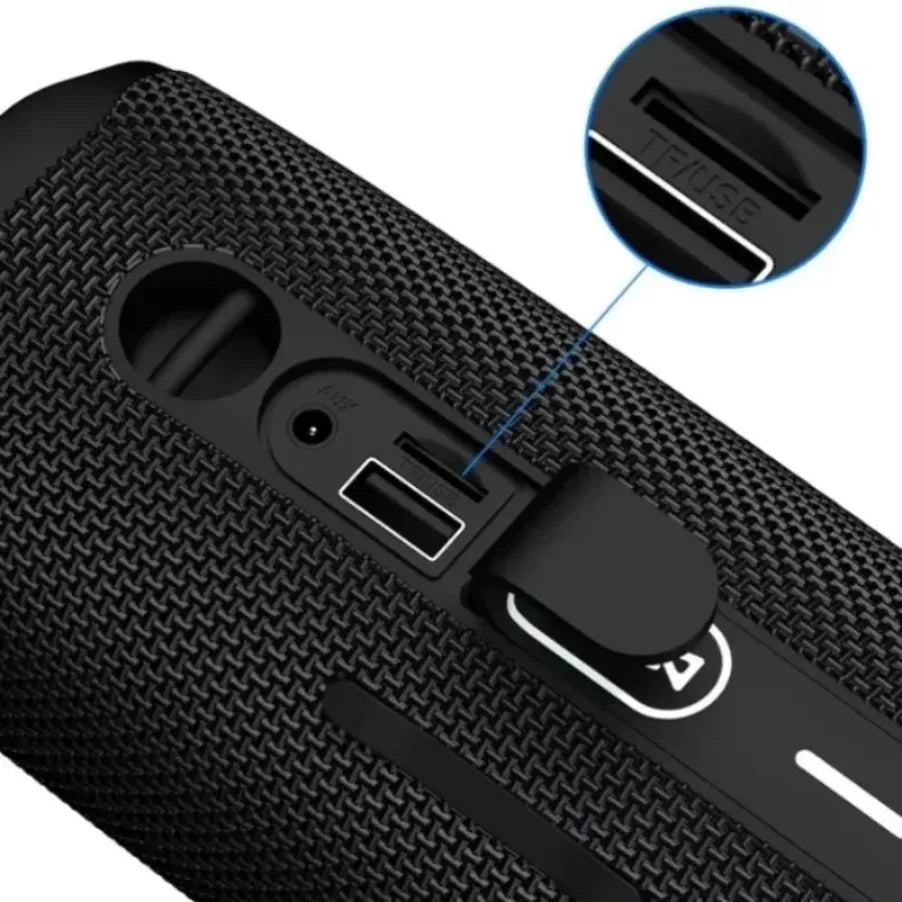 Caixa de Som Bluetooth VIKEFON FLIP6 – Potência, Design e Som Envolvente