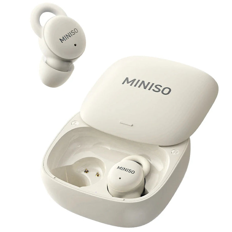 Miniso – Fones Bluetooth Sem Fio com Microfone Integrado