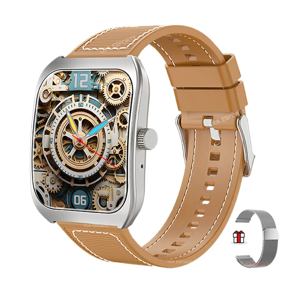 Smartwatch Ola Esporte 2.01” – Tecnologia, Saúde e Estilo em um só Relógio