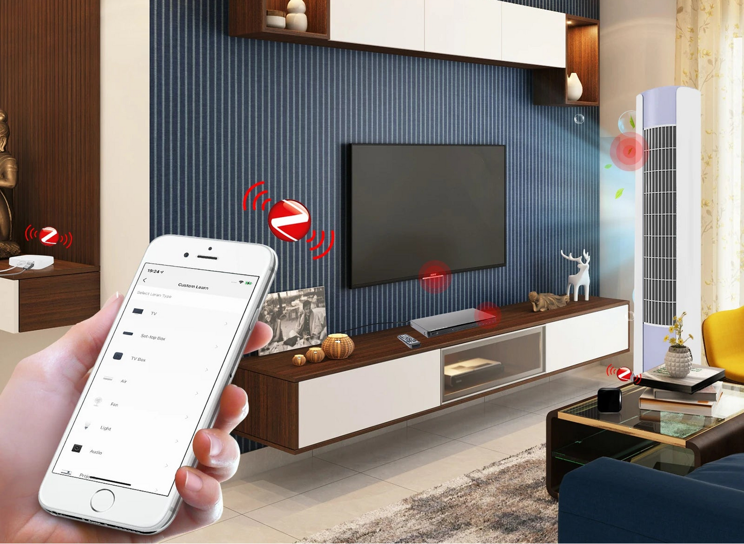 Controle Universal ZigBee IR Tuya – Smart Home