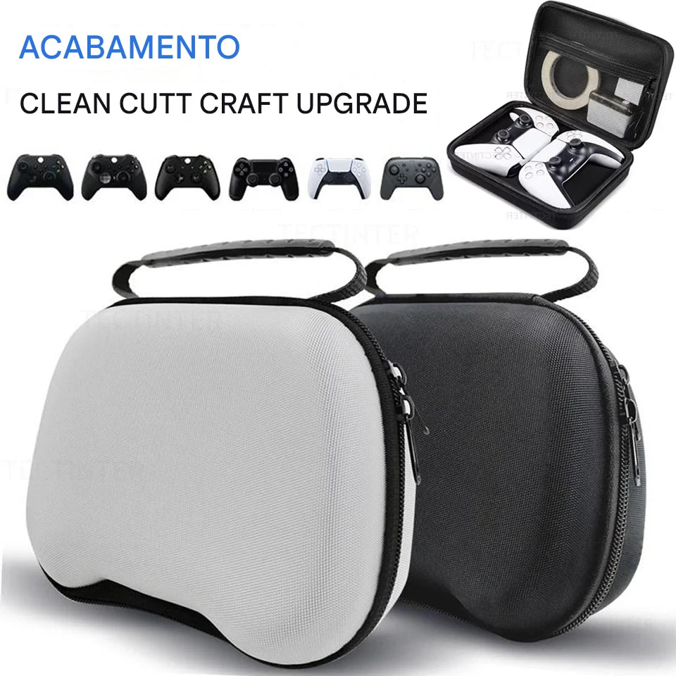Estojo Rígido de Proteção para Controle – Compatível com PS5, PS4, PS3, Xbox e Nintendo Switch Pro
