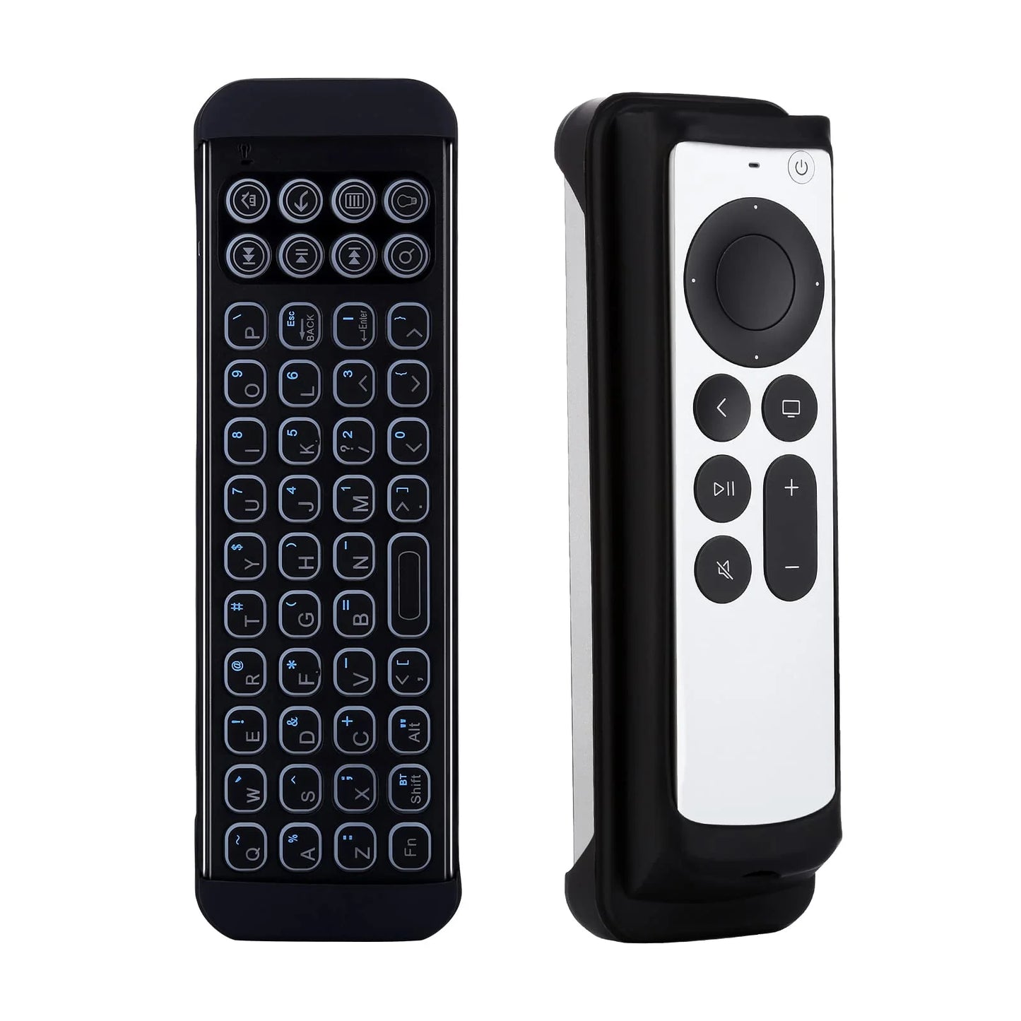 Teclado Mini Bluetooth iPazzPort – Compacto, Iluminado e Recarregável!