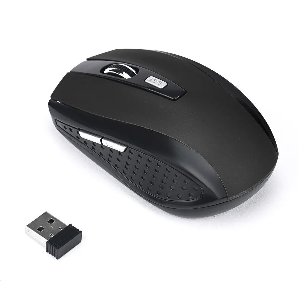 Mouse Sem Fio WHXMSH 2.4GHz — Leve, Portátil e Eficiente!