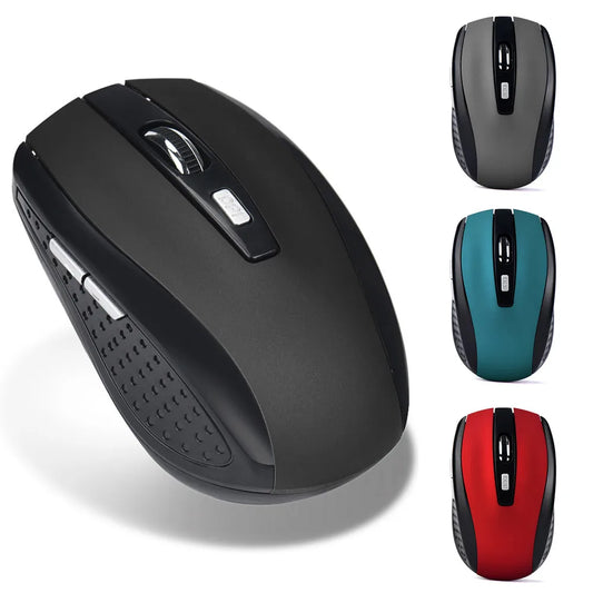 Mouse Sem Fio WHXMSH 2.4GHz — Leve, Portátil e Eficiente!