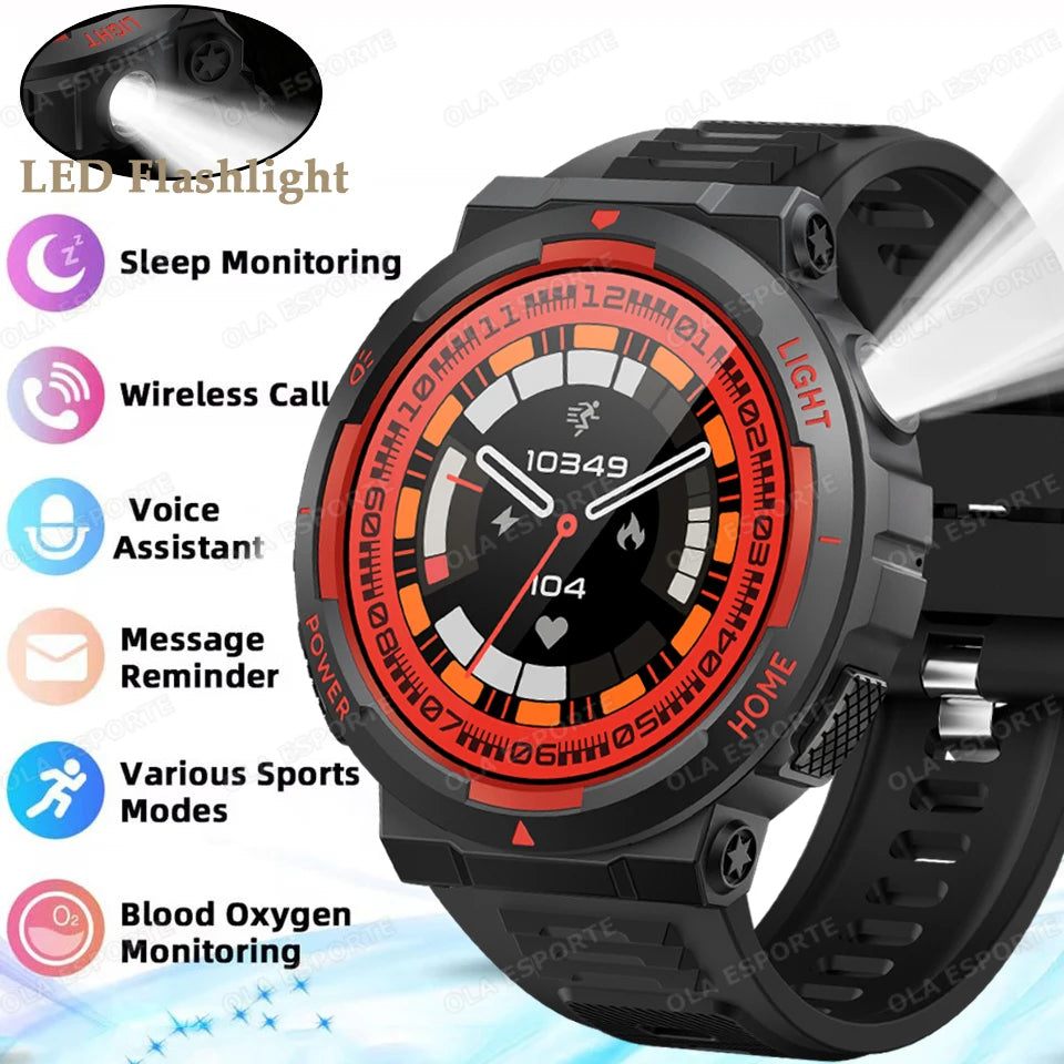 Smartwatch T-Rex 3 2025 – Militar | GPS Integrado | AMOLED 1.43" | 15 Dias de Bateria | À Prova d’Água