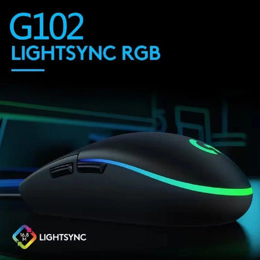 Mouse Gamer Logitech G304 / G102 – Alta Precisão