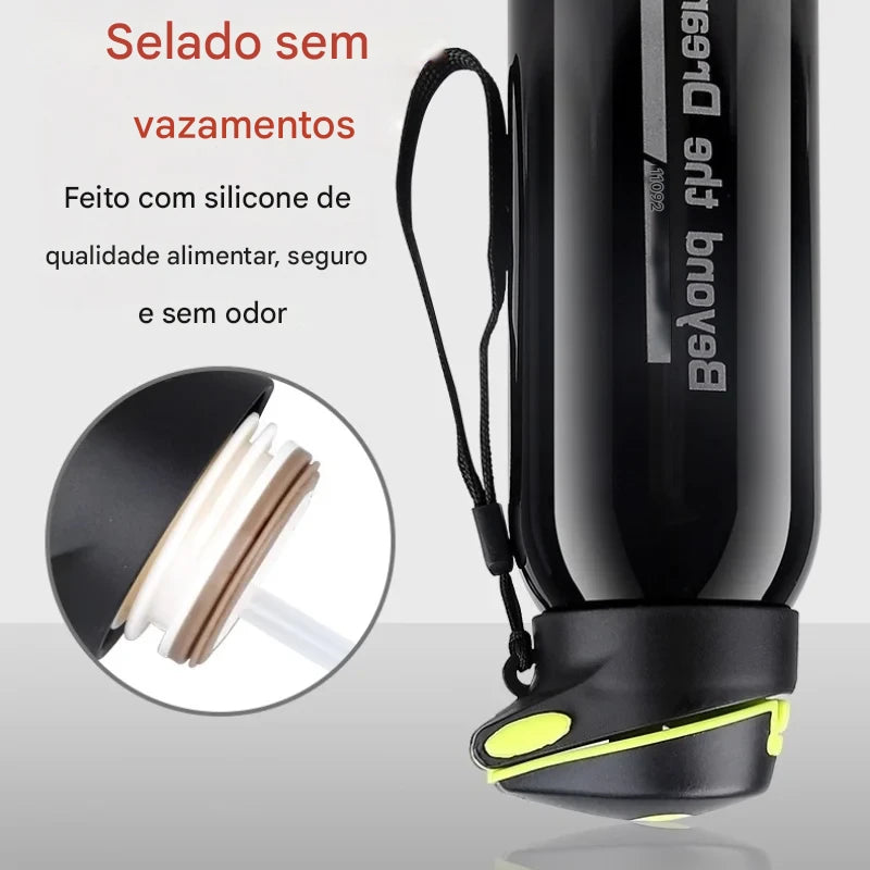 Garrafa de Aço Inoxidável 500ml – Hidrate-se com Estilo | Zyoon