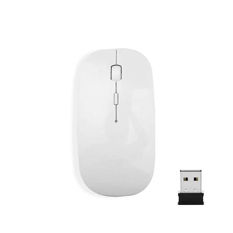 Mouse Sem Fio KEBIDUMEI 2.4GHz — Design Ergonômico e Desempenho Confiável!