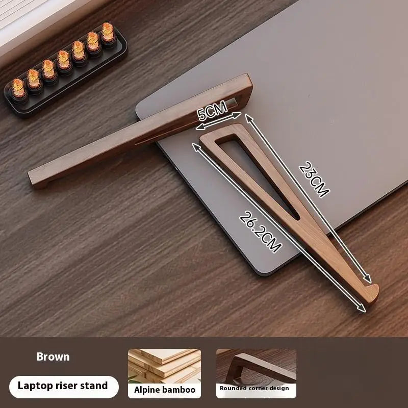 Suporte para Notebook em Bambu SD&amp;HI – Sustentável, Elegante e Ergonômico!