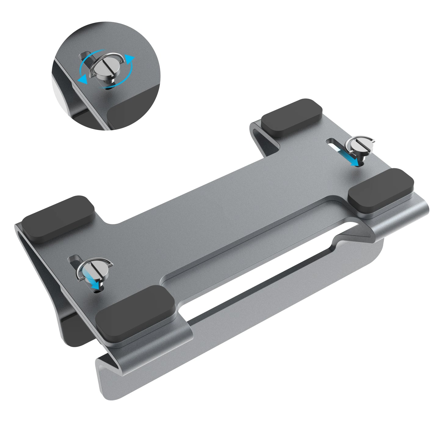 Suporte Vertical Ajustável para Notebook DOXONN – Design Premium em Alumínio, Organização e Estilo!