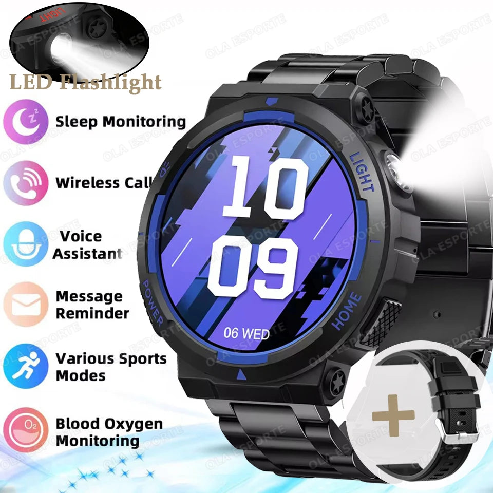 Smartwatch T-Rex 3 2025 – Militar | GPS Integrado | AMOLED 1.43" | 15 Dias de Bateria | À Prova d’Água