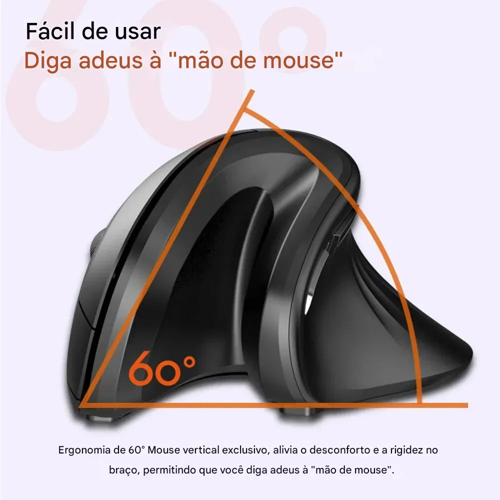 Mouse Sem Fio Dual Mode Dareu – Precisão, Silêncio e Desempenho