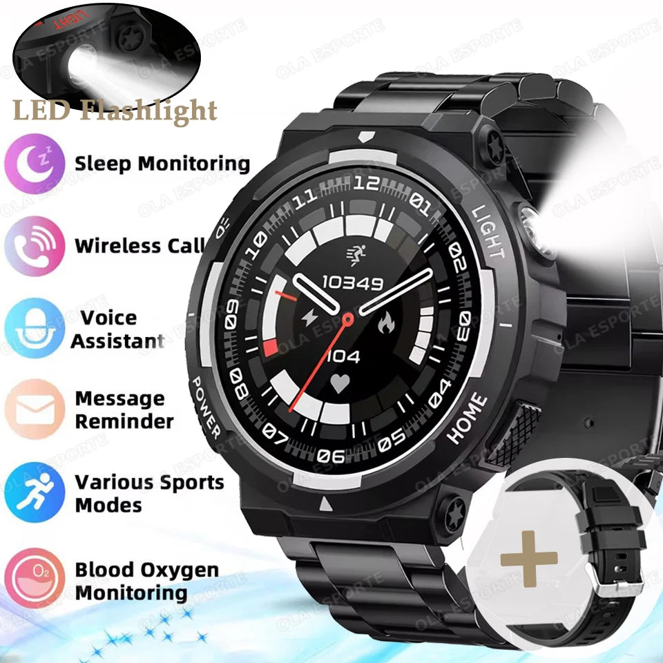 Smartwatch T-Rex 3 2025 – Militar | GPS Integrado | AMOLED 1.43" | 15 Dias de Bateria | À Prova d’Água