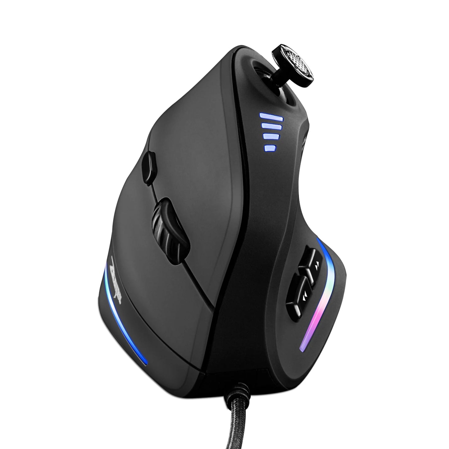 Mouse Vertical Gamer LEFON C18 — Precisão, Ergonomia e Desempenho Avançado!