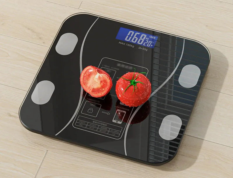 Balança Digital de Vidro Temperado – Até 180kg | Zyoon