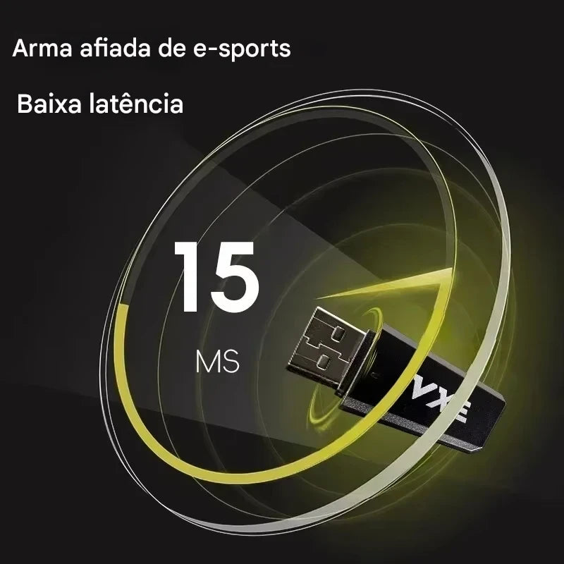 Fone de Ouvido Bluetooth SHIMANG – Som Potente com Cancelamento Ativo de Ruído