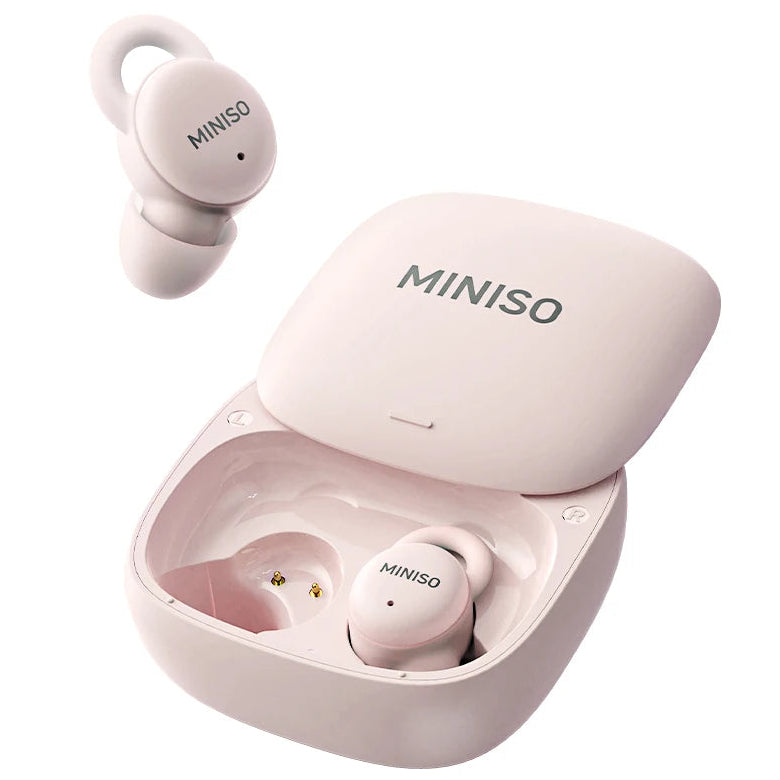 Miniso – Fones Bluetooth Sem Fio com Microfone Integrado