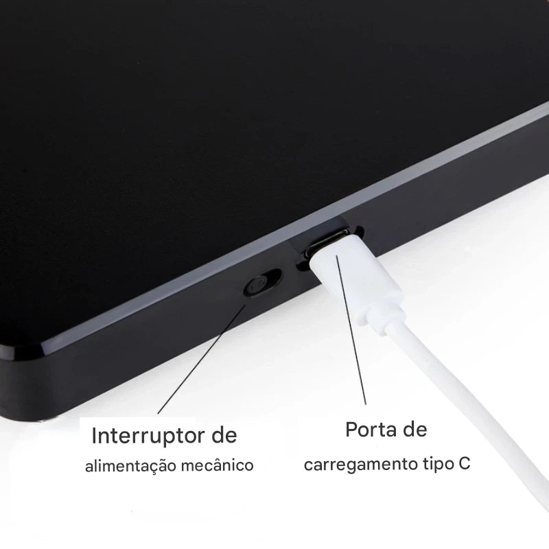 Balança Digital Inteligente com Display LED — Precisão 0.1g | Zyoon