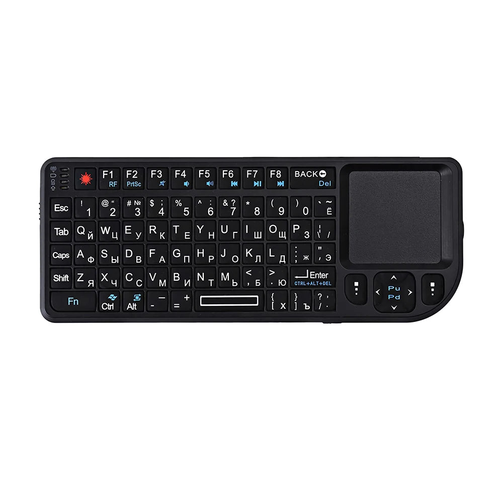 Teclado Sem Fio Multifuncional 3 em 1 com Touchpad – Kebidumei Original