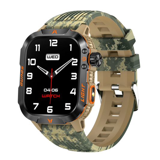 Smartwatch SIMSONLAB HT26 – Potência, Resistência e Tecnologia em um Só Relógio!