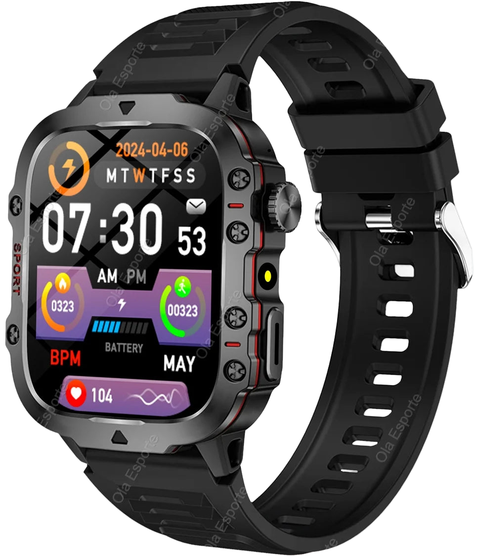 Smartwatch Ola Esporte — Tecnologia, Estilo e Performance