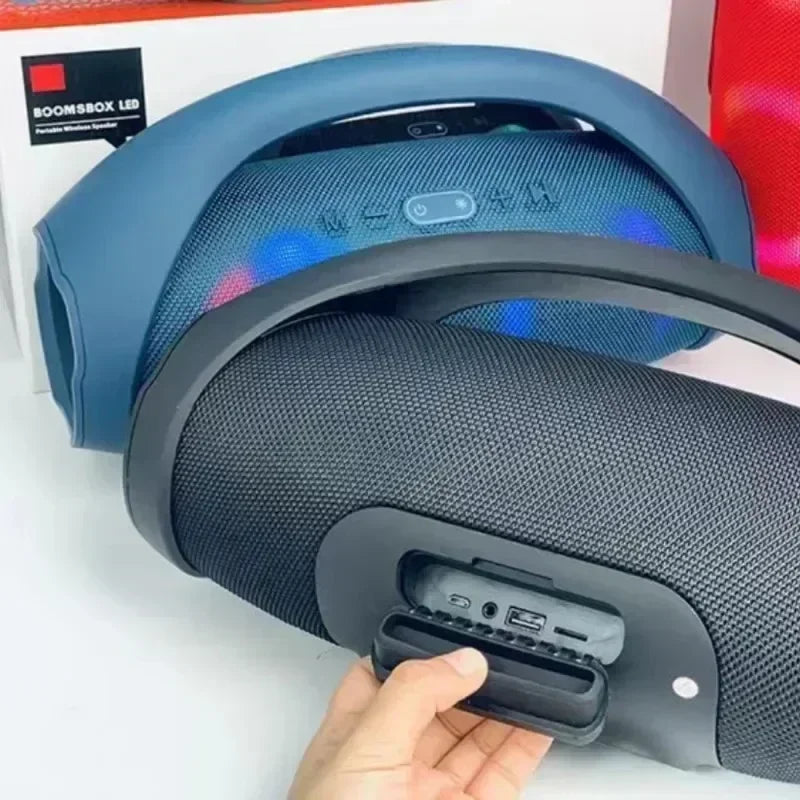 Opansten Caixa de Som Bluetooth Portátil – Potência e Versatilidade 100W