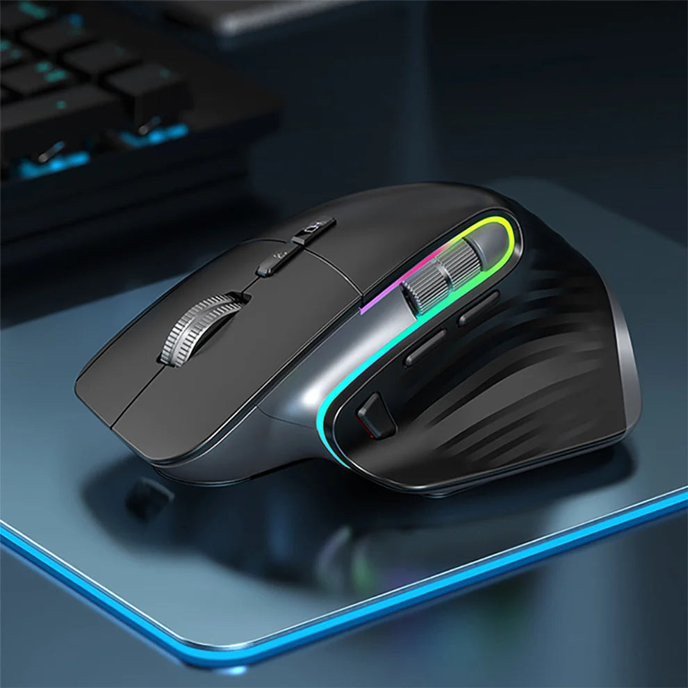 Mouse Gamer Sem Fio JOMAA – Potência, Precisão e Versatilidade em um Só Dispositivo