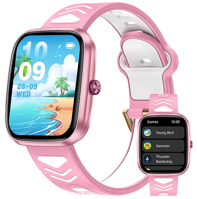 Relógio Inteligente Infantil LIGE 2024