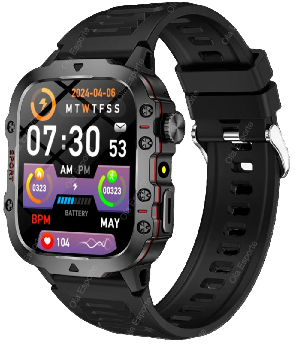 Smartwatch Ola Esporte — Tecnologia, Estilo e Performance
