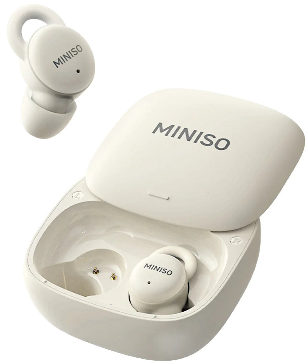 Miniso – Fones Bluetooth Sem Fio com Microfone Integrado
