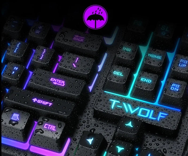 Teclado Gamer Thunder Wolf T20