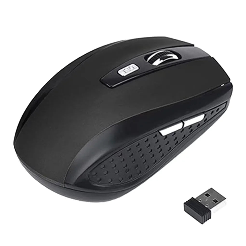 Mouse Sem Fio KEBIDUMEI 2.4GHz — Design Ergonômico e Desempenho Confiável!