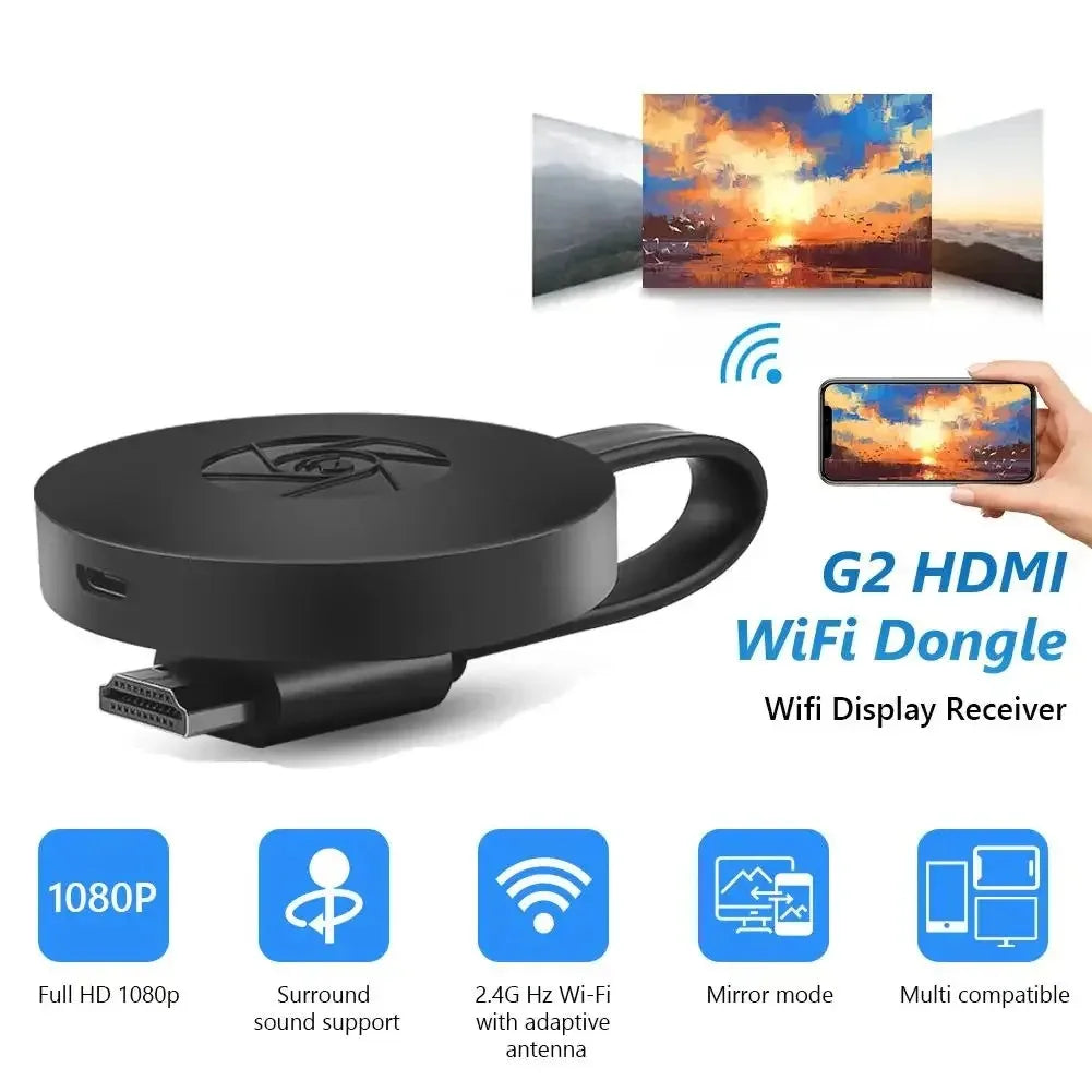 Dongle HDMI Wireless Kebidumei – Transmita do Celular para a TV com Alta Definição!
