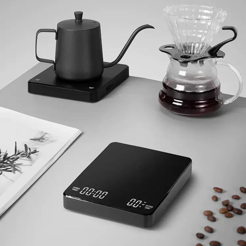 Balança Digital Inteligente com Display LED — Precisão 0.1g | Zyoon