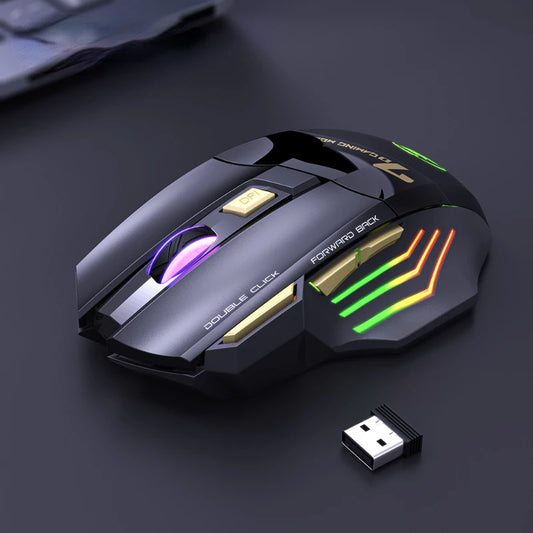 Mouse Sem Fio SSMMDZ 2.4GHz – Precisão, Conforto e Liberdade Total