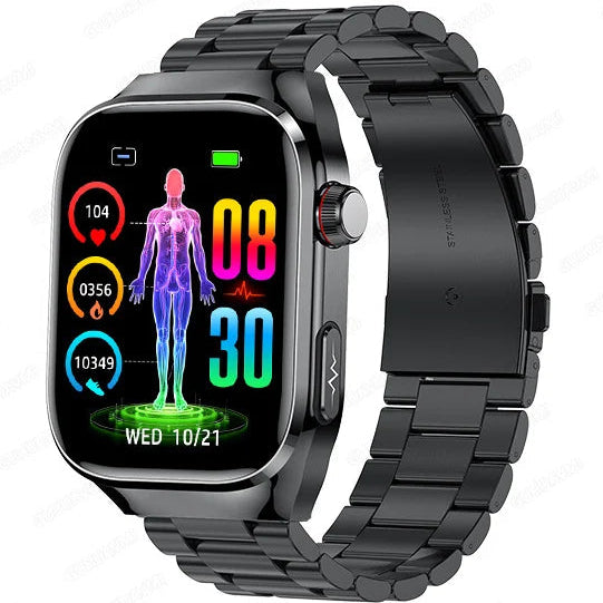 Smartwatch GUHUAVMI HealthWatch – Inteligência Artificial Original