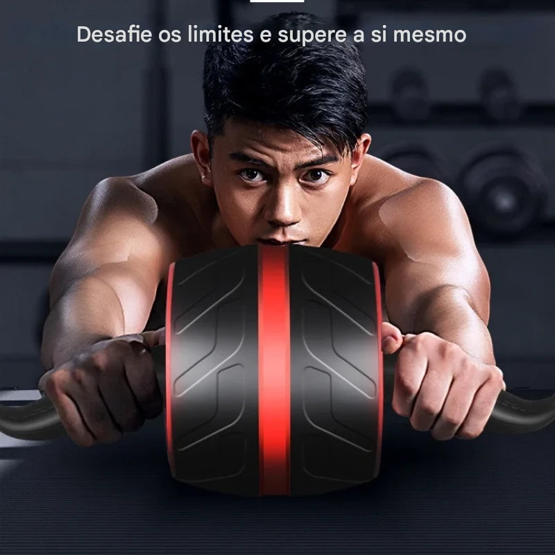 Roda Abdominal Premium Ecológica SHXI – Treino de Core e Equilíbrio | Zyoon