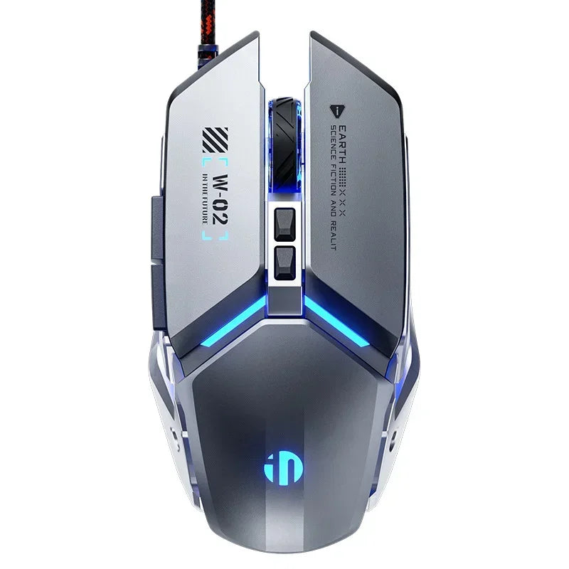 Mouse Gamer LEEDOAR Inphic W2 – Precisão, Velocidade e Design Profissional