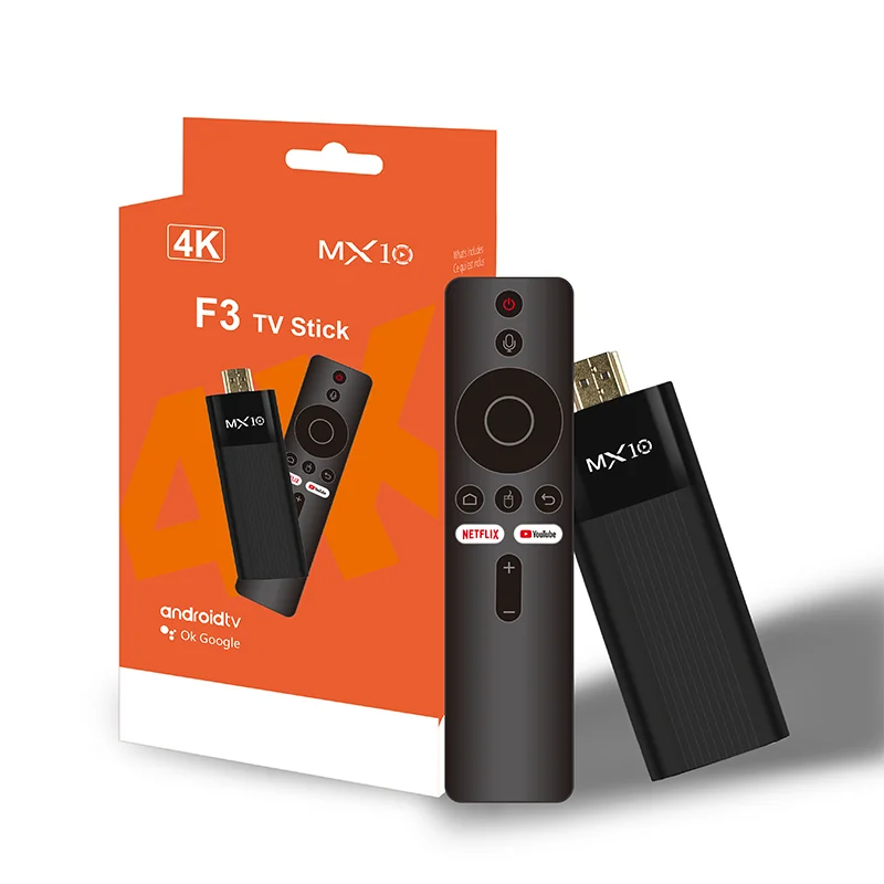 TV Stick MX10-F3 – Transforme Qualquer TV em uma Smart TV Android!