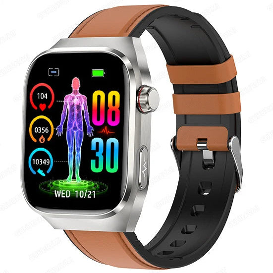 Smartwatch GUHUAVMI HealthWatch – Inteligência Artificial Original
