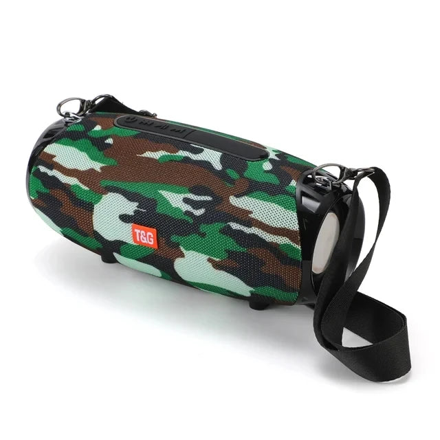 TG534 Caixa de Som Bluetooth Portátil – Som 3D, Potência e Mobilidade