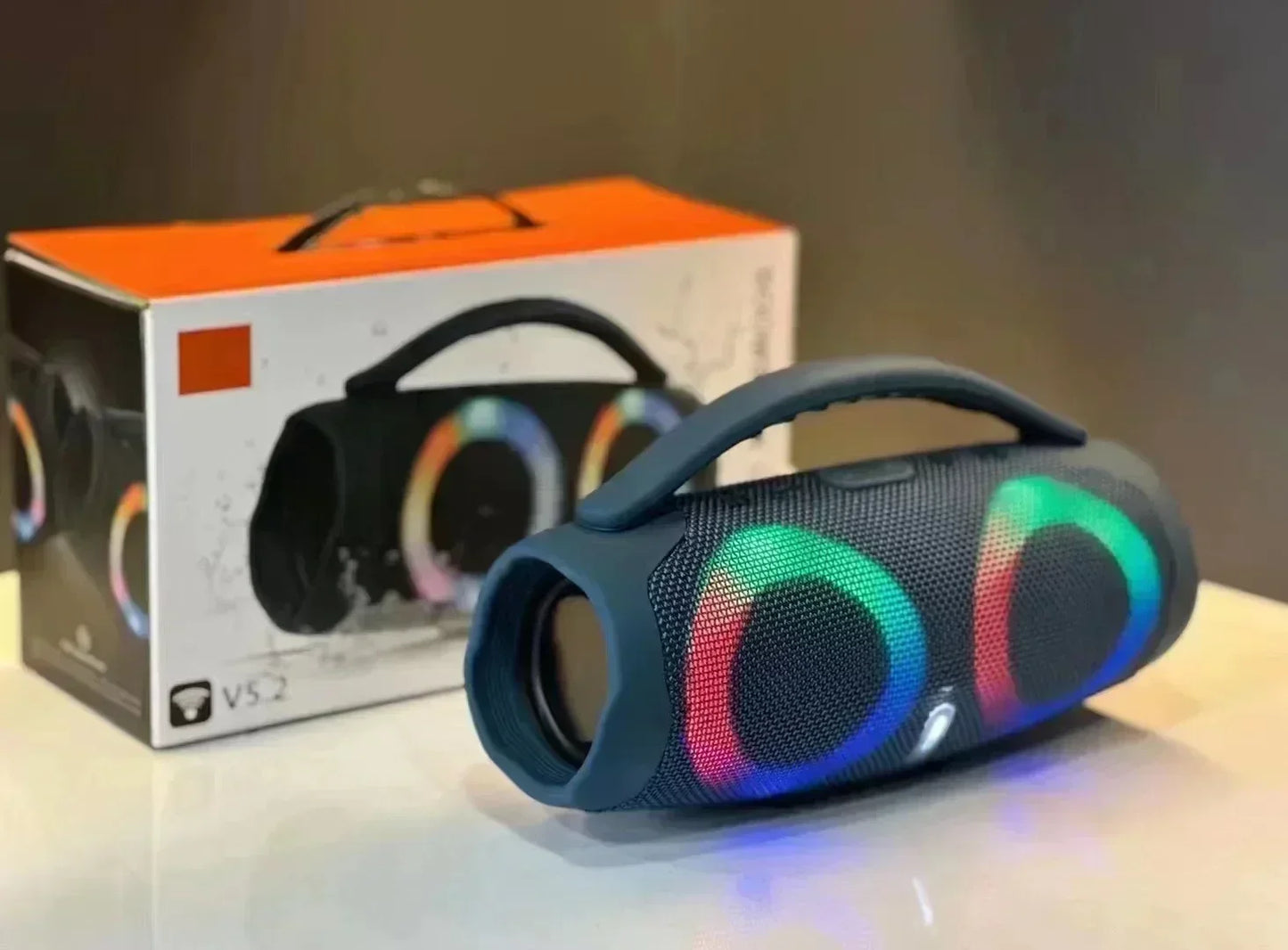 Opansten Caixa de Som Bluetooth Portátil – Potência e Versatilidade 100W