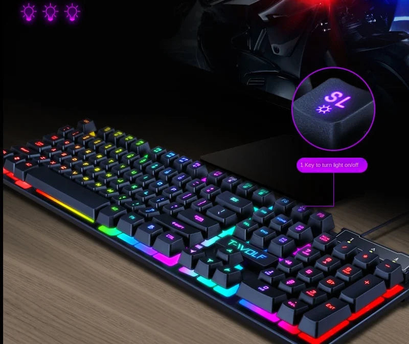 Teclado Gamer Thunder Wolf T20