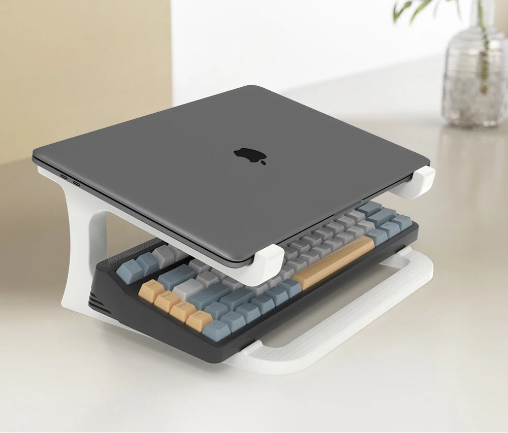 Suporte Ajustável para Notebook NoEnName_Null – Leve, Ergonômico e Portátil!